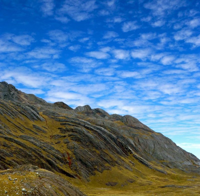 Cordillera Blanca Ascending from Olleros